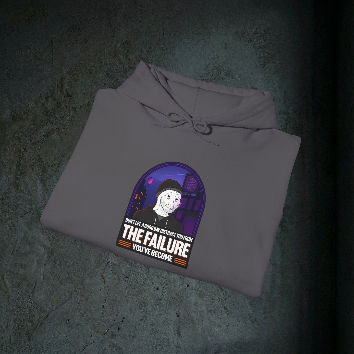 The Failure - Premium Graphic Hoodie (Doomer Aesthetic)
