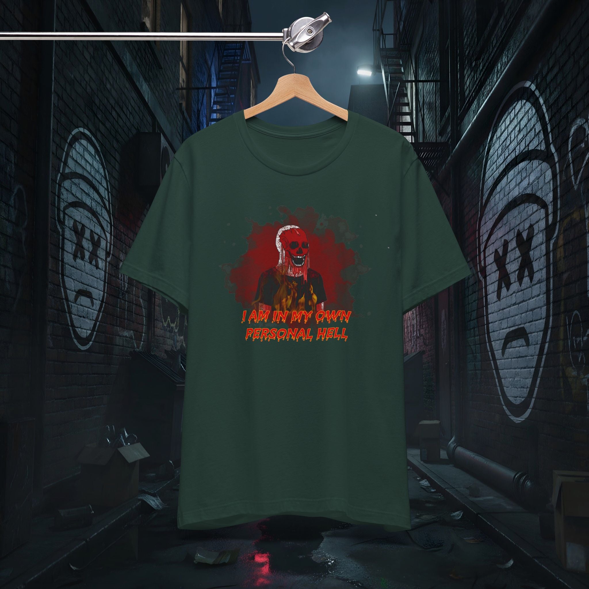 I Am In My Own Personal Hell - Dark Surreal Graphic Tee