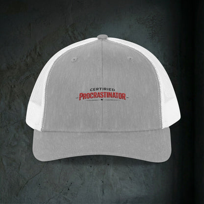 Certified Procrastinator - Premium Doomer Trucker Hat