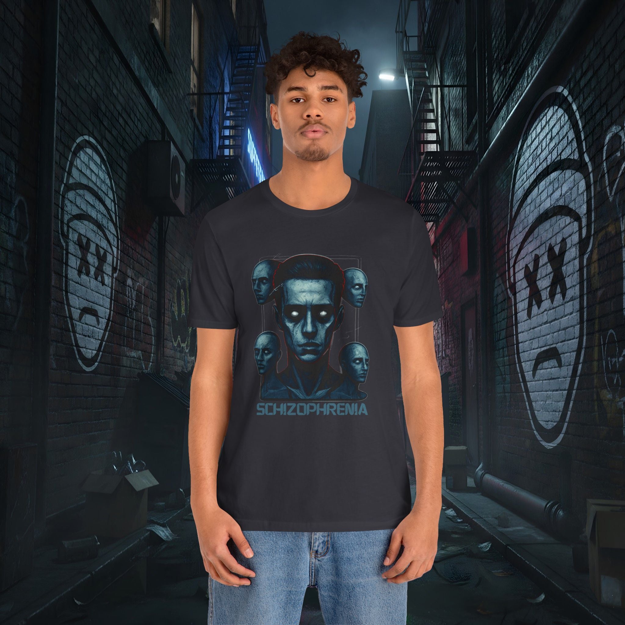 Schizophrenia Dark Graphic Tee