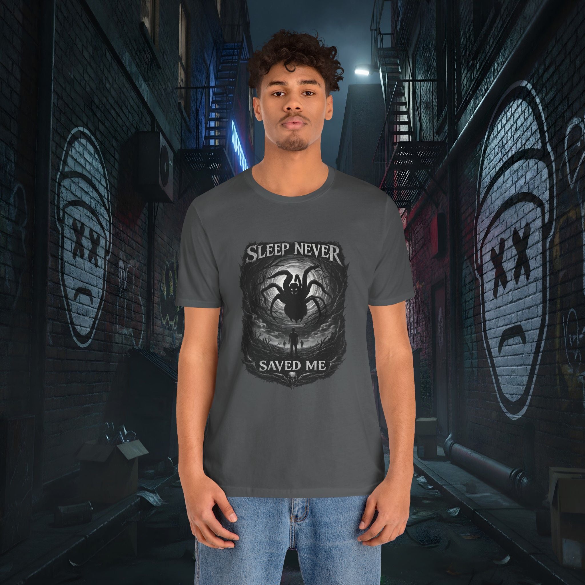 Sleep Never Saved Me - Dark Graphic Tee