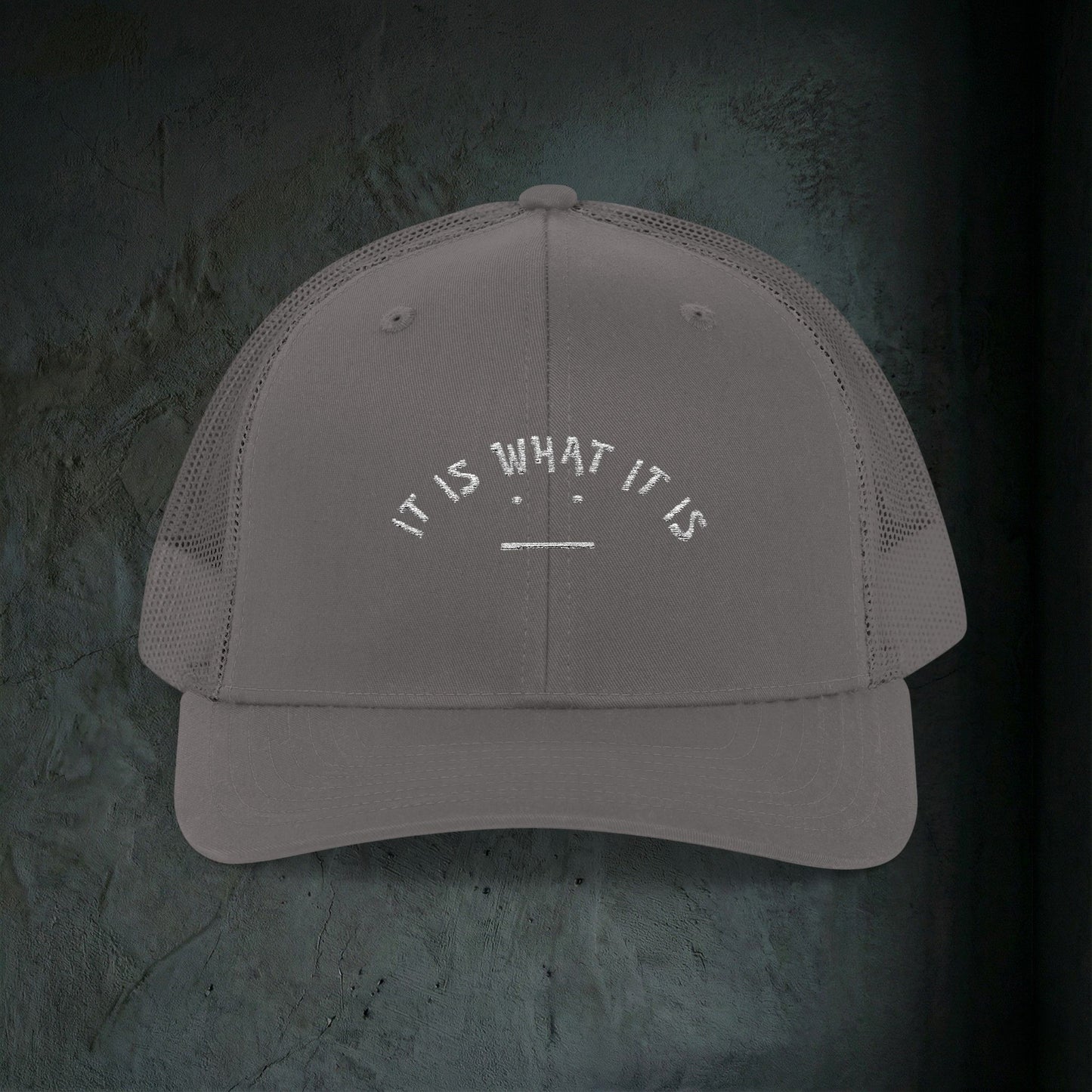'It Is What It Is' Snapback Trucker Cap